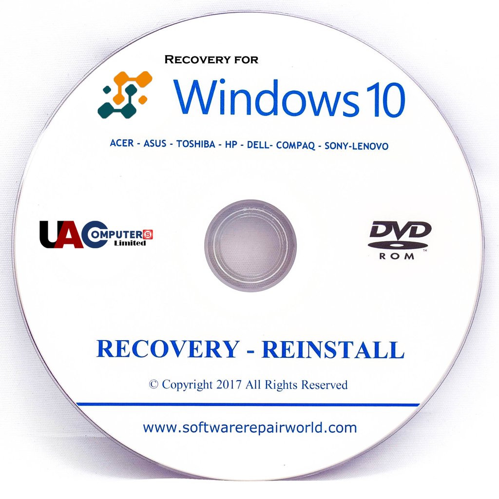 Dell Recovery Disk Windows 10